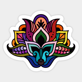 Mandala flower Sticker